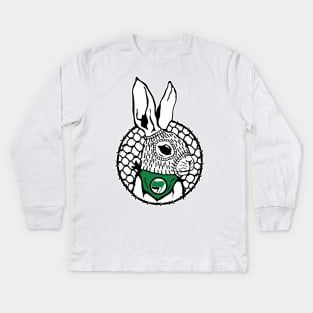 Rabbit Antifa Animal Liberation Front Kids Long Sleeve T-Shirt